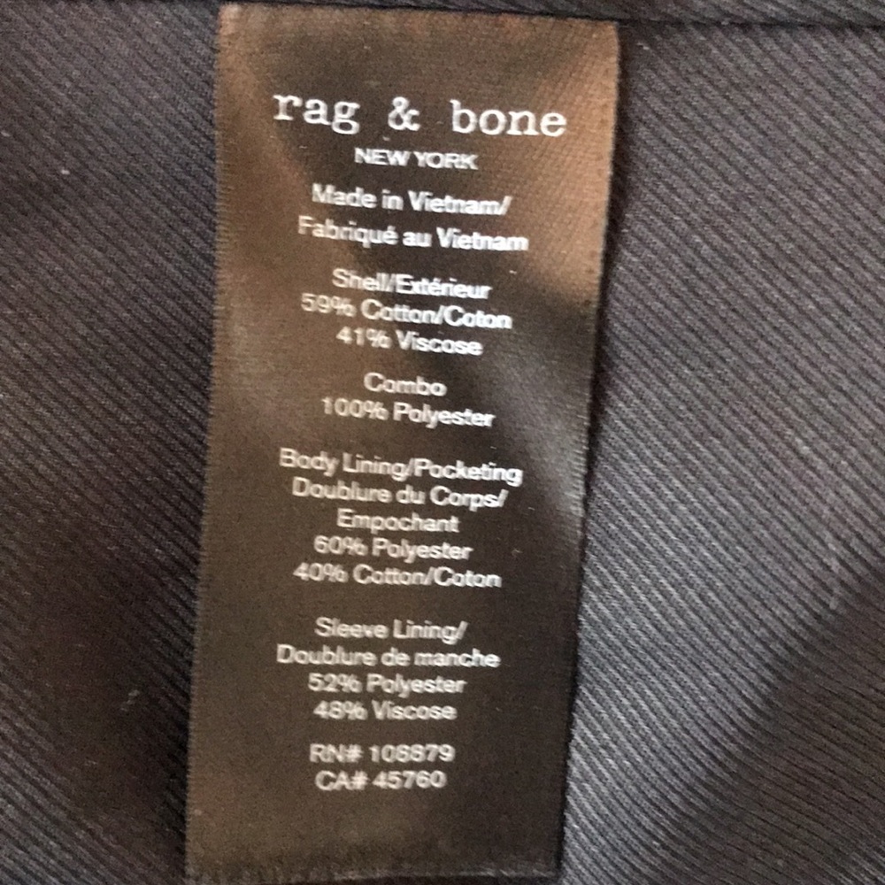 Rag & Bone Razor Velvet Blazer - Picture 12 of 14